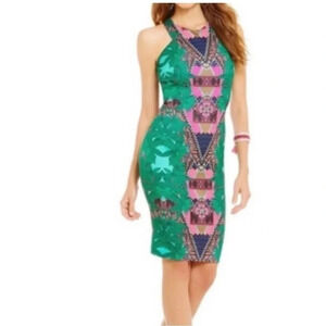 Gianni Bini Nora Cabana Print Dress